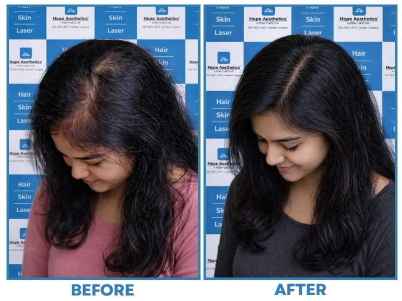 GFC Hair Treatment in Pune - Before After Results in Pune