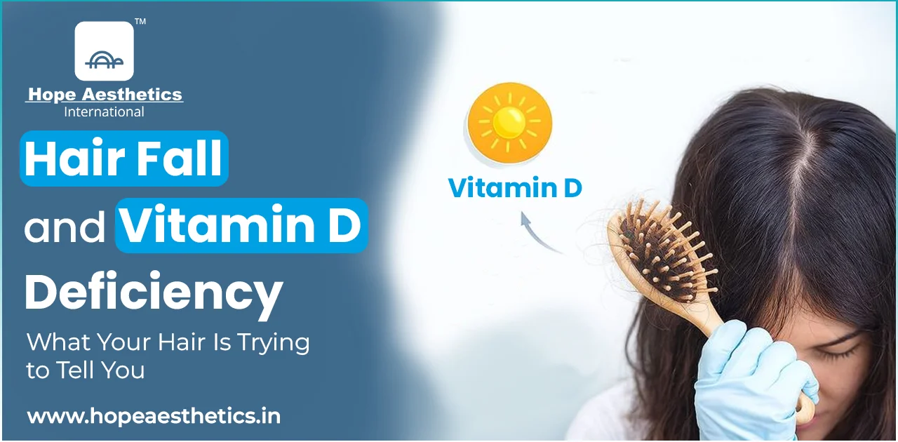 Hair Fall and Vitamin D Deficiency What Your Hair Is Trying to Tell You - Hope Aesthetics Clinic Pune