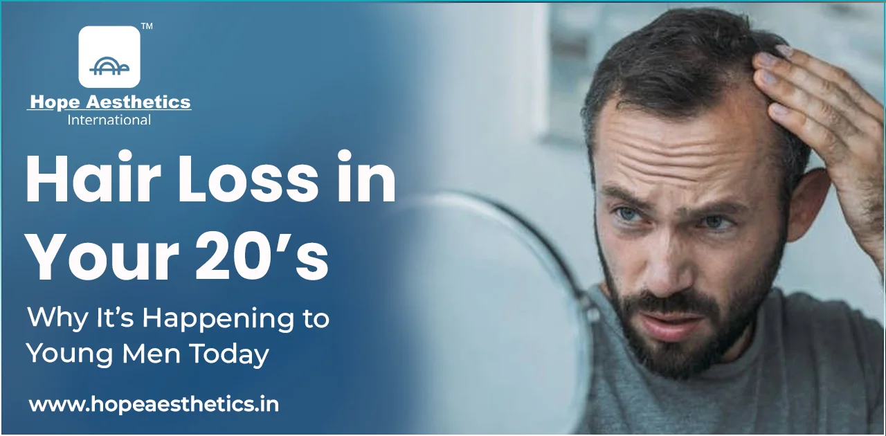 Hair Loss in Your 20s Why It’s Happening to Young Men Today