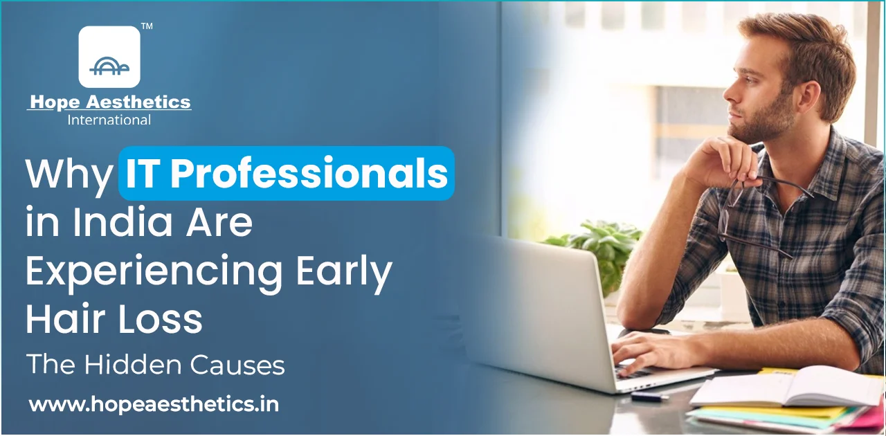 Why IT Professionals in India Are Experiencing Early Hair Loss